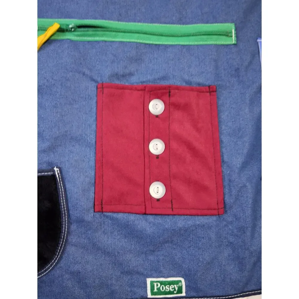 Posey Activity Aproan Therapy Learn Visual Feel Texture Rehab‎ Memory Kidcore